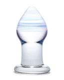 Anal Products - Glas Amethyst Rain Glass Butt Plug