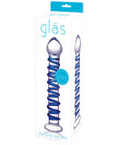 Dongs & Dildos - Glas Spiral Glass Dildo - Blue