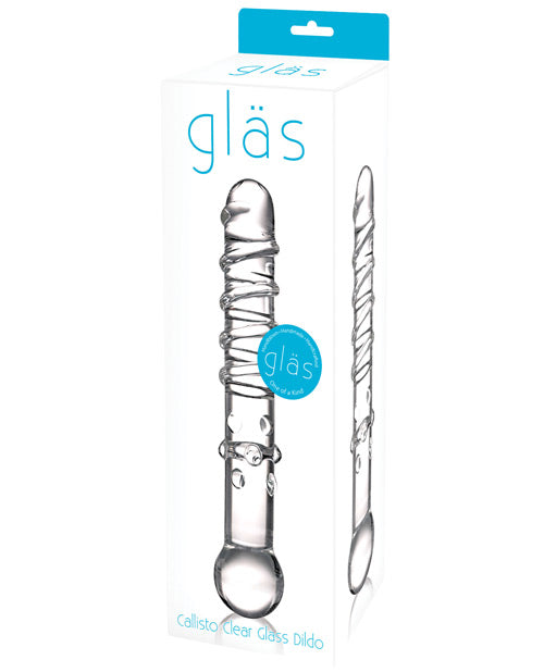 Dongs & Dildos - Glas Callisto Glass Dildo - Clear