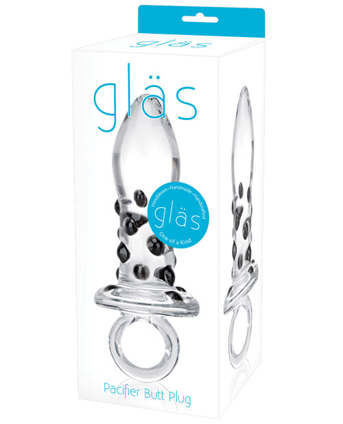 Anal Products - Glas Pacifier Glass Butt Plug