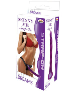 Strap Ons - "Wet Dreams Skinny Me 7"" Strap On W/harness"