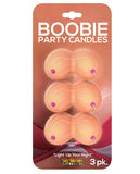 Candles - Boobie Party Candles - Pack Of 3