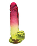 Dongs & Dildos - Shades Jelly Tpr Gradient Dong Large