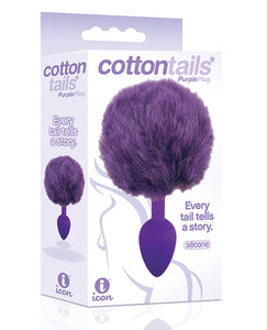 Anal Products - The 9's Cottontails Silicone Bunny Tail Butt Plug