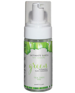 Toy Cleaners - Intimate Earth Foaming Toy Cleaner - Green Tea Tree Oil