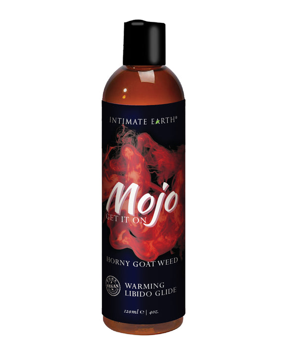 Lubricants - Intimate Earth Mojo Horny Goat Weed Libido Warming Glide - 4 Oz