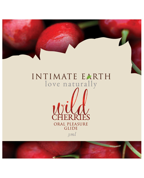 Lubricants - Intimate Earth Lubricant Foil - 3 Ml Wild Cherries