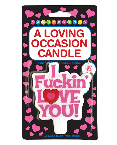 Candles - A Loving Occasion Candle - I Fuckin Love You