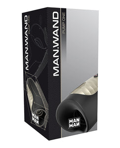 Dolls & Masturbators - Man Wand Pump One Masturbator-  Black