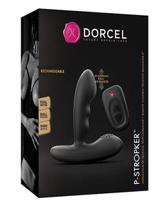 Anal Products - Dorcel P-stroker Moving Bead Prostate Massager - Black