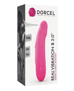 Vibrators - Dorcel Real Vibrator S 6" Rechargeable Vibrator - Pink