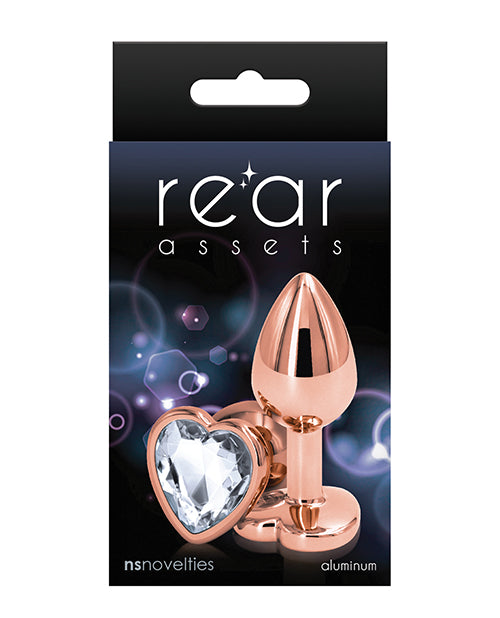 Anal Products - Rear Assets Rose Gold Heart