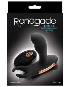 Anal Products - Renegade Sphinx Warming Prostate Massager - Black