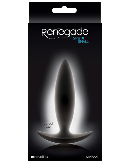 Anal Products - Renegade Spade Butt Plug - Black