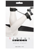 Bondage Blindfolds & Restraints - Sinful Ankle Cuffs