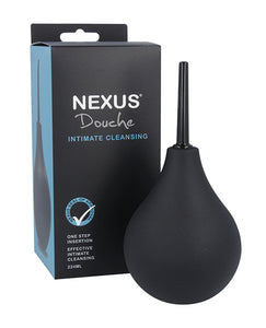 Anal Products - Nexus Non-return Valve Anal Douche - 224 Ml Black