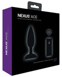 Anal Products - Nexus Ace Remote Control Butt Plug Small - Black