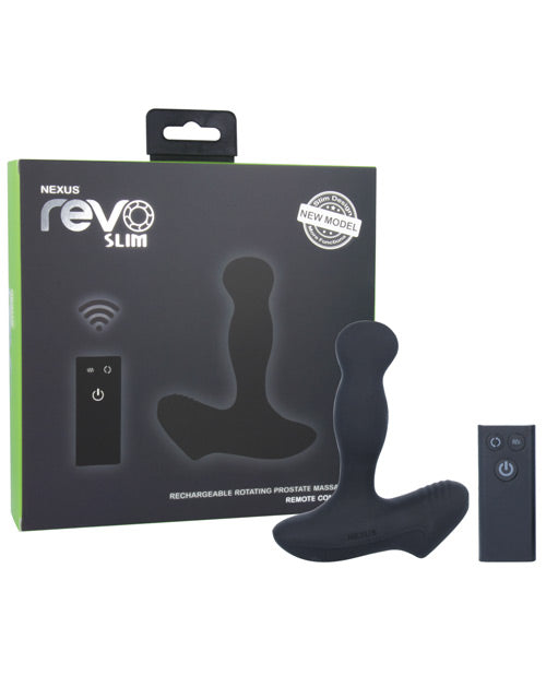 Anal Products - Nexus Revo Slim Rotating Prostate Massager - Black