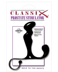 Anal Products - No Eta Classix Prostate Stimulator - Black