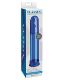 Penis Enhancement - Classix Auto Vac Power Pump - Blue