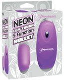 Stimulators - Neon Luv Touch Bullet - 5 Function
