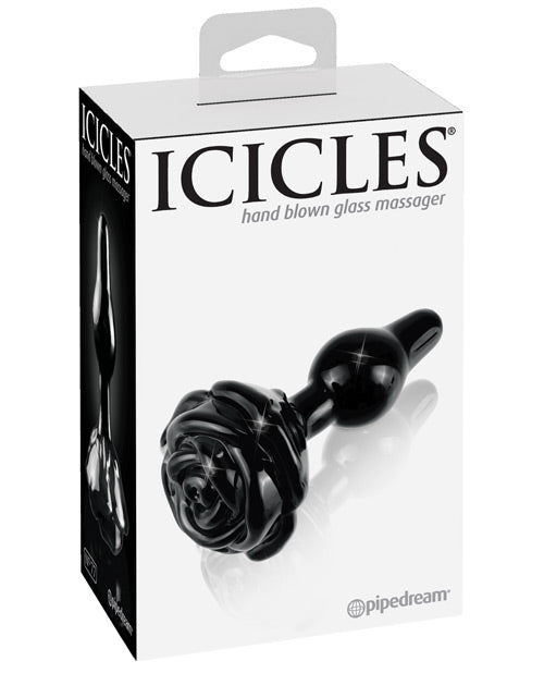 Icicles No. 77 Glass Rose Butt Plug Dildo.us Icicles No. 77 Glass Rose Butt Plug Dildo.us