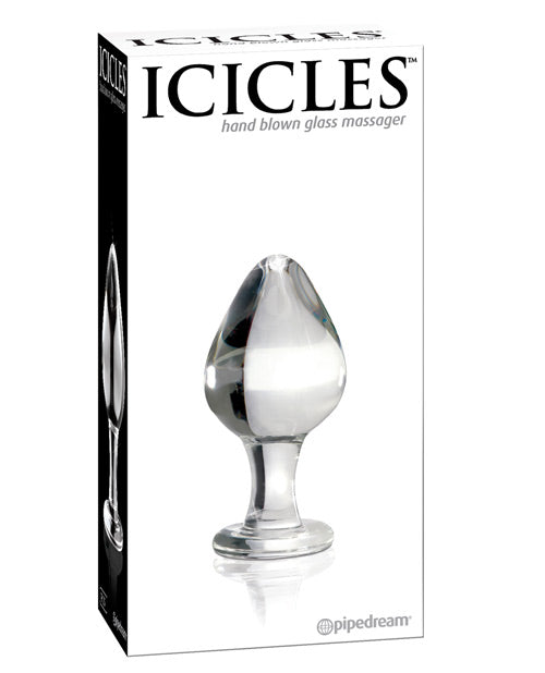 Anal Products - Icicles No. 25 Hand Blown Glass - Clear