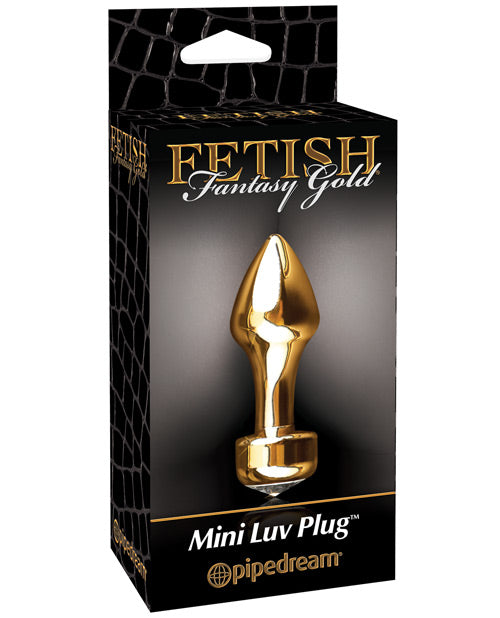 Anal Products - Fetish Fantasy Gold Mini Luv Plug - Gold