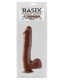 Dongs & Dildos - "Basix Rubber Works 10"" Dong W/suction Cup"