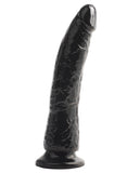 Dongs & Dildos - Basix Rubber Works Slim 7" W-suction Cup - Black