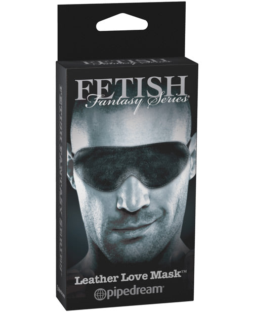 Bondage Blindfolds & Restraints - Fetish Fantasy Limited Edition Leather Love Mask
