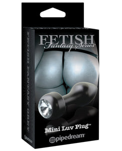 Anal Products - Fetish Fantasy Limited Edition Mini Luv Plug - Black