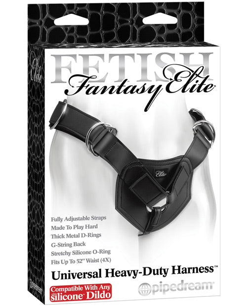 Strap Ons - Fetish Fantasy Elite Universal Heavy Duty Harness - Compatible W-any Silicone Dildo