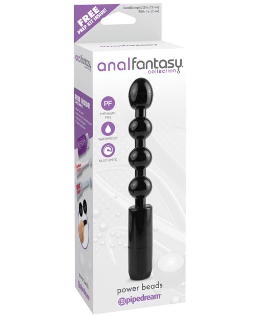 Anal Products - Anal Fantasy Collection Power Beads - Black