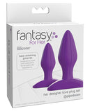 Anal Products - Fantasy For Her Designer Love Plug Set - Purple