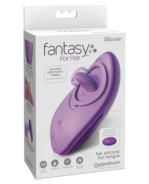 Stimulators - Fantasy For Her Silicone Fun Tongue - Purple