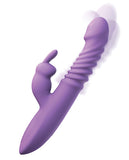 Vibrators - Fantasy For Her Ultimate Thrusting Silicone Rabbit - Purple
