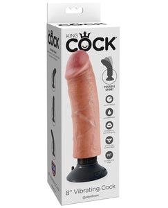 Dongs & Dildos - "King Cock 8"" Vibrating Cock"