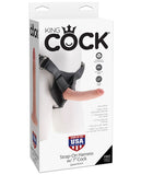 Strap Ons - "King Cock Strap On Harness W/6"" Cock"
