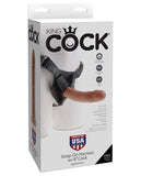 Strap Ons - "King Cock Strap On Harness W/8"" Cock"
