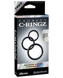 Penis Enhancement - Fantasy C-ringz Silicone 3-ring Stamina Set