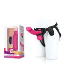 Strap Ons - Pegasus 6.5" Rechargeable Dildo Harness & Remote Set