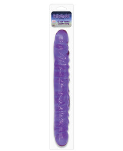 Dongs & Dildos - Reflective Gel Vein Double Dong - Lavender