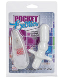 Anal Products - Pocket Exotics Anal T Vibe - Ivory