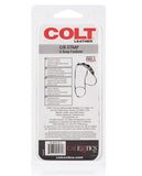 Strap Ons - Colt Leather C-b Strap 5 Snap Fastener - Black