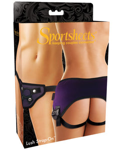 Strap Ons - Sportsheets Lush Strap On Harness - Purple