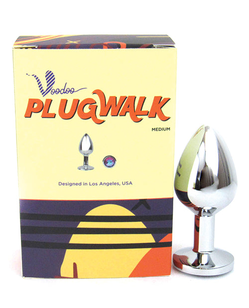 Anal Products - Voodoo Walk Medium Metal Plug - Silver