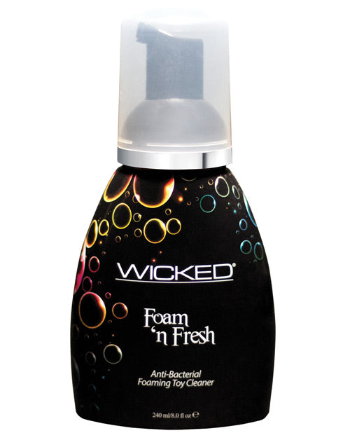 Toy Cleaners - Wicked Sensual Care Foam N Fresh Anti-bacterial Foaming Toy Cleaner - 8 Oz