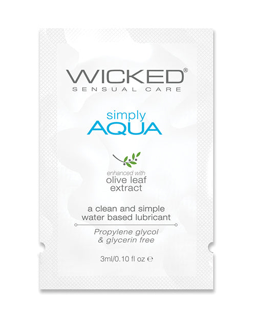 Lubricants - Wicked Sensual Care Simply Aqua Water Based Lubricant