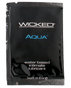 Lubricants - Wicked Sensual Care Aqua Water Based Lubricant - 1 Oz